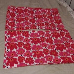 Pair Of Marimekko Pillow Cases